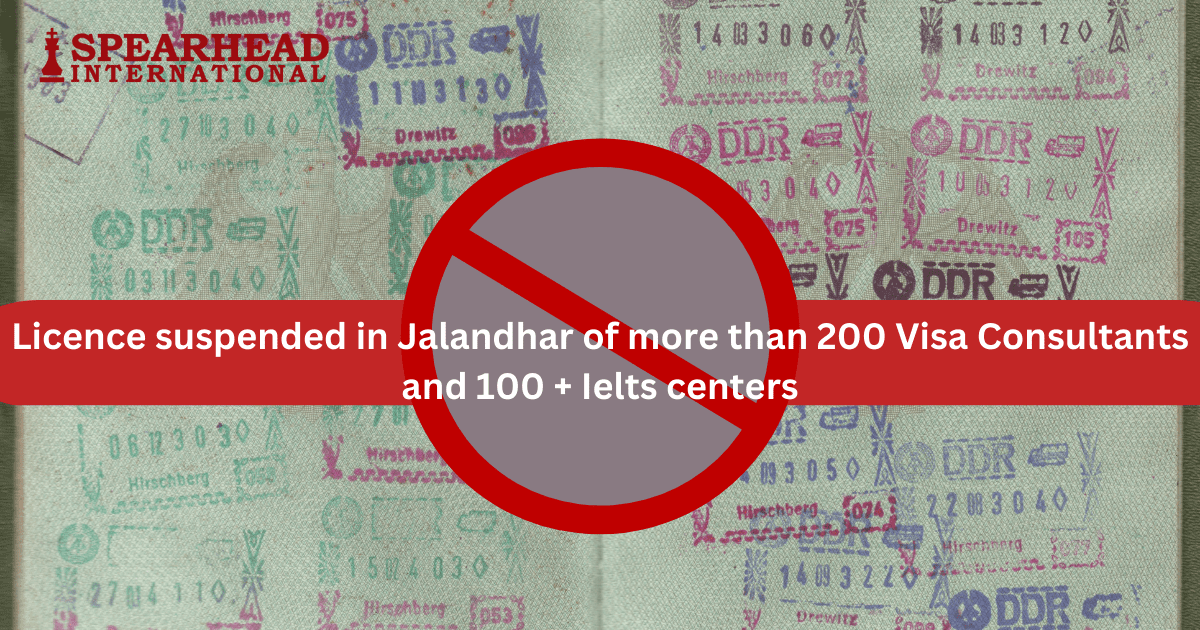 Jalandhar DC suspends licenses of 239 immigration consultants and 129 IELTS centres for non-compliance