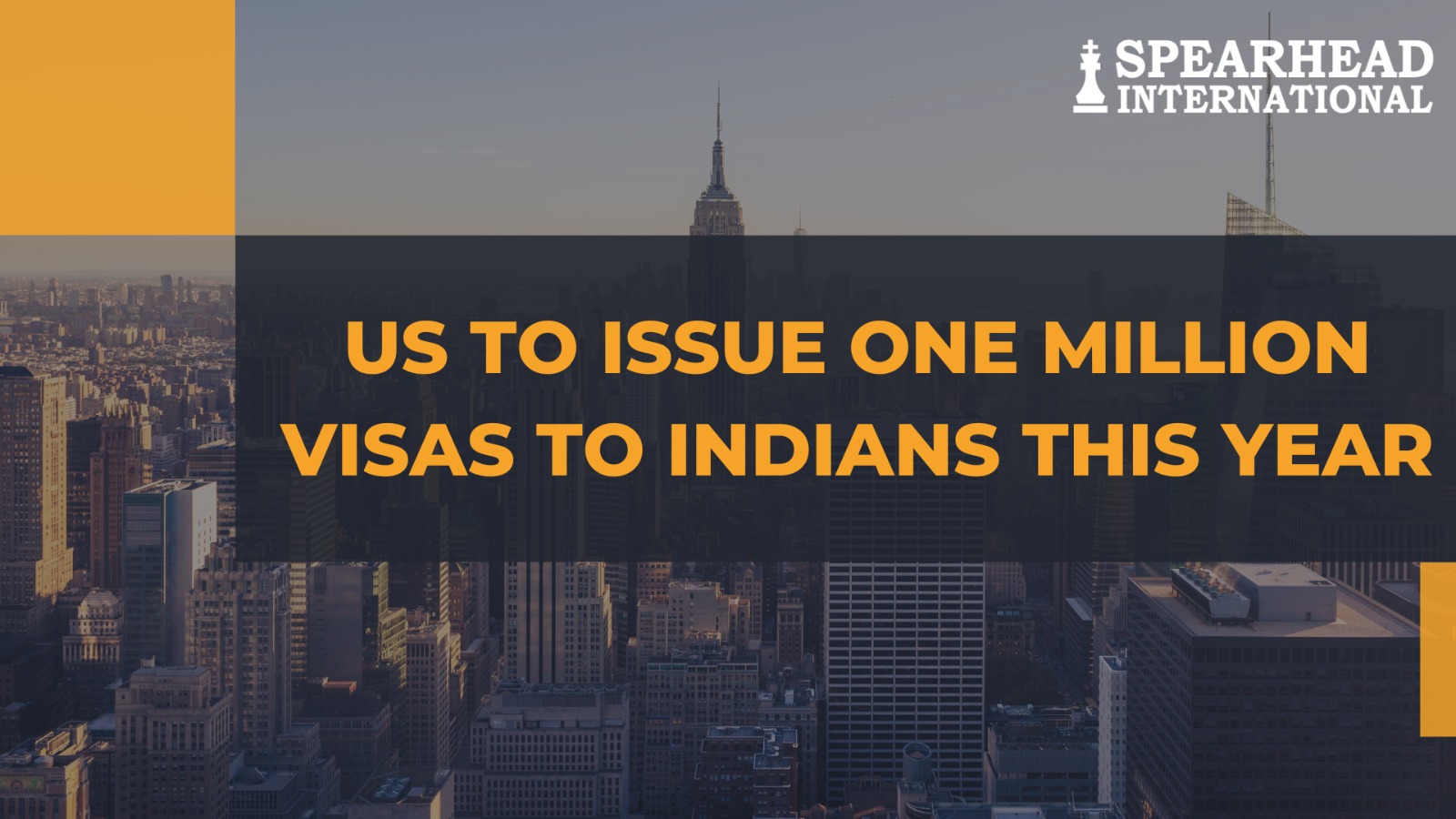 Indians will receive 1 million visas from the US this year